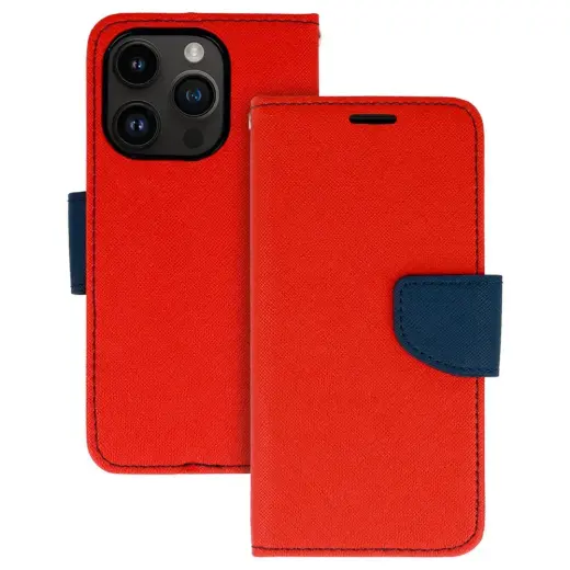 Fancy Case for Samsung Galaxy S23 red-navy