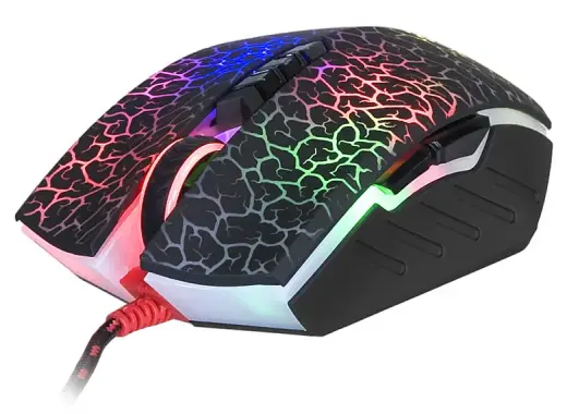 A4tech Bloody A70 spēļu pele | RGB efekts | 6200 CPI | USB | melna Foto 3