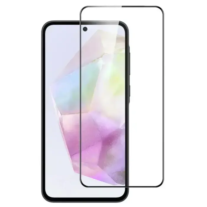 Fusion 5D защитное стекло для телефона Samsung Galaxy A36 5G (A366) | A56 (A566) | S25 FE (S731) чёрное