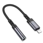 Borofone Adapter BV24 Graceful - Lightning to jack 3,5mm - grey Photo