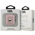 Karl Lagerfeld KLA2PGKIPP AirPods 1|2 cover różowy|pink Monogram Karl Head Foto 3
