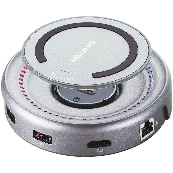 CANYON hub DS-7 7in1 USB-C Wireless Space Grey