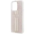 Guess IML 4G Gold Stripe case for iPhone 14 Pro Max - pink Фото num