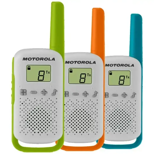 Set Walkie Talkie Motorola T42 3pcs multicolor Photo