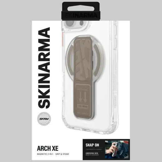 Uchwyt magnetyczny Skinarma Arch XE       Phaze Smart Grip-Stand szampański Foto 4