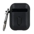 Carbon case for Airpods | Airpods 2 black Foto 3