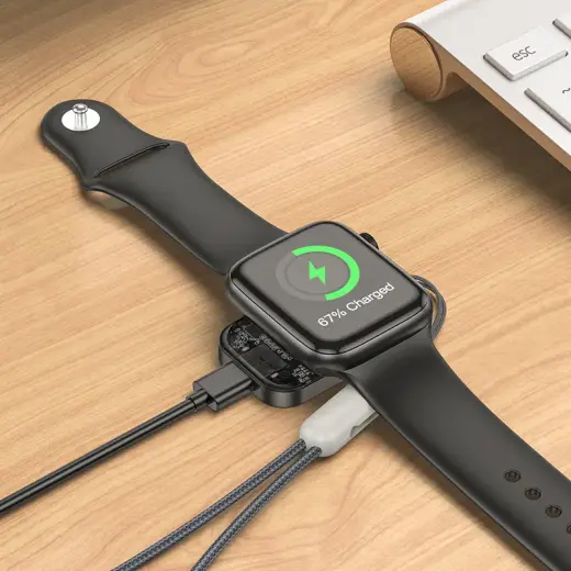 Borofone Wireless induction charger BQ25 for iWatch 2,5W grey Photo