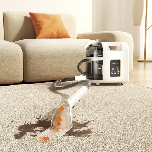 UWANT B200 12000Pa 1900W washing vacuum cleaner with Deep Cleaning steam cleaning function + brush - white Фото num