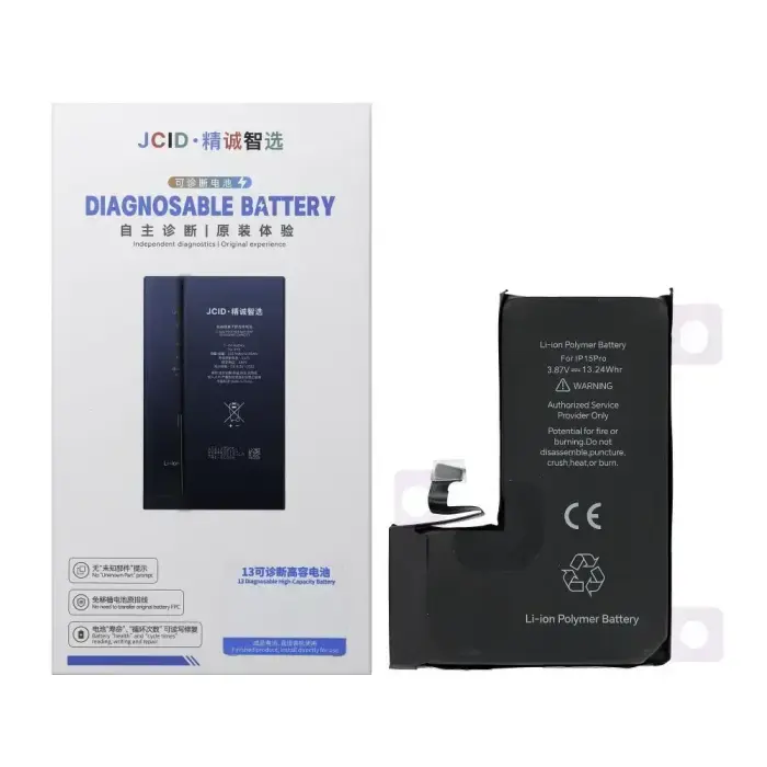 JCID Diagnosable Battery for iPhone 15 Pro 3420 mAh (high capacity)