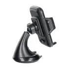 Car phone holder Forcell F-Grip Carbon HT1 windshield / dashboard black Photo