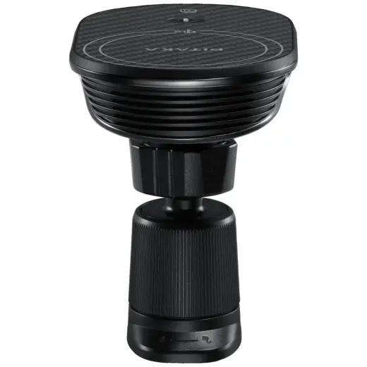 Car mount with wireless charger PITAKA MagEZ Pro 2 Qi2 15W NFC MagSafe black grey Foto 4