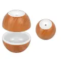 Air Humidifier LTC, 4 colors illuminated, 130ml, light wood Foto 3