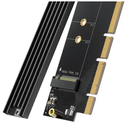 Ugreen CM465 PCIe 4.0 x4 to M.2 NVMe M-Key Expansion Card - Black Foto 2