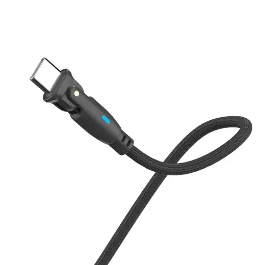 3mk Hyper Cable 3mk Hyper Cable N-SERIES USB-C | USB-C 2m 20V|3A 60W | black Foto 9