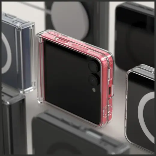Case Araree Duple 360 M MagSafe Qi2 for Samsung Galaxy Z Flip7 transparent Фото num