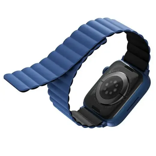 Uniq Revix Magnetic Strap for Apple Watch 42 | 44 | 45 | 49 mm - Blue-Black Фото num