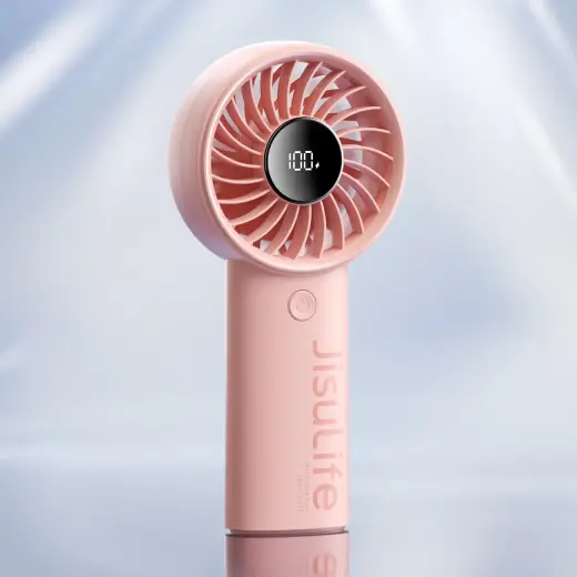 Jisulife Handheld Fan Life4 3600mAh Portable USB Fan - Pink Foto 8