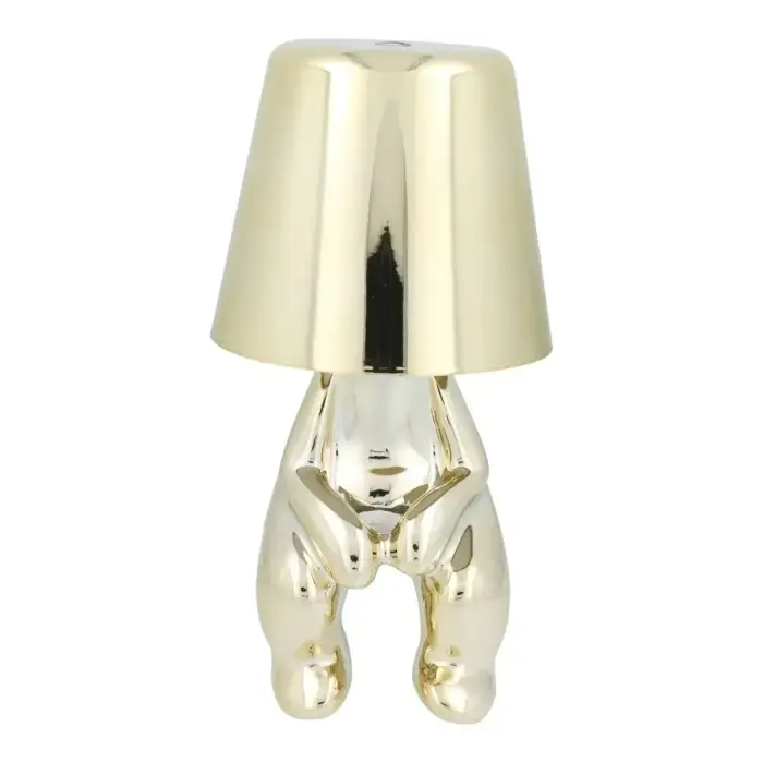 Table lamp bedside GOLD MAN Art Deco seat (version 2) MLTL
