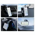 Wozinsky WCZ2Y2S Magnetic Car Holder with 15W MagSafe Inductive Charger for Car Cockpit - Black Фото num
