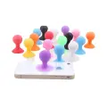 Phone holder with a round head - red Photo
