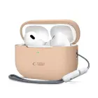 TECH-PROTECT SILICONE APPLE AIRPODS PRO 1 / 2 CAFFE LATTE — Foto 1