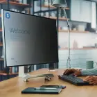 Qoltec Privacy filter 23.6" | 16:9 | Eye protection | Panoramic Photo