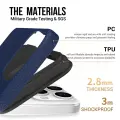 Vmax Triangle case for Samsung Galaxy A34 navy blue Photo