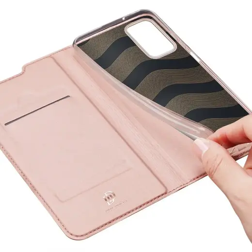 Dux Ducis Skin Pro Bookcase type case for Samsung Galaxy A03s pink Photo