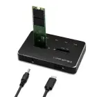 Qoltec Drive docking station 2x SSD M.2 SATA | NGFF | USB Type C — Фото 5