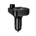 Borofone Transmitter FM BC61 Ocean MP3, Bluetooth - 2xUSB + Type C - PD 45W black Фото num