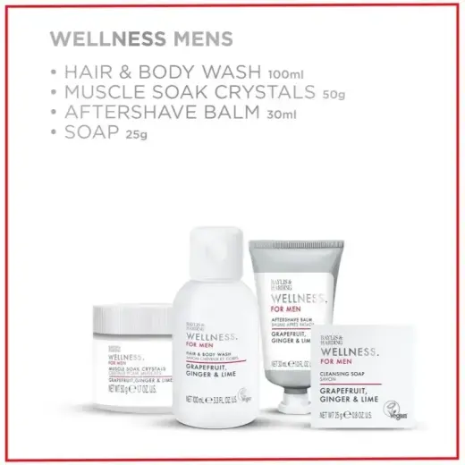Baylis & Harding Wellness. for Men. Revive Gift Set for the Bath for Men Foto 3