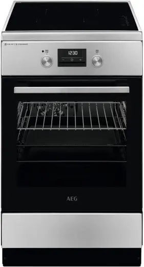 AEG indukcijas plīts, 50 cm, nerūsējoša tērauda Foto 9