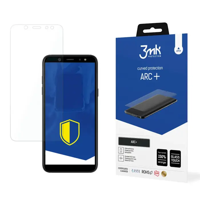 Samsung Galaxy A6 - 3mk ARC+ screen protector