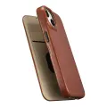iCarer CE Oil Wax Premium Leather Folio Case iPhone 14 Plus magnetic flip case MagSafe brown (AKI14220707-BN) — Photo 18
