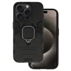 Ring Armor maciņš ar statīvu telefonam iPhone 15 Pro Max melns — Foto 1