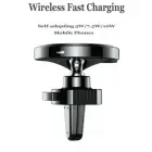 Uchwyt z ład. indukcyjnym 10W NANO GLUEF606 montowany na kratkę wentylacyjną Foto 3