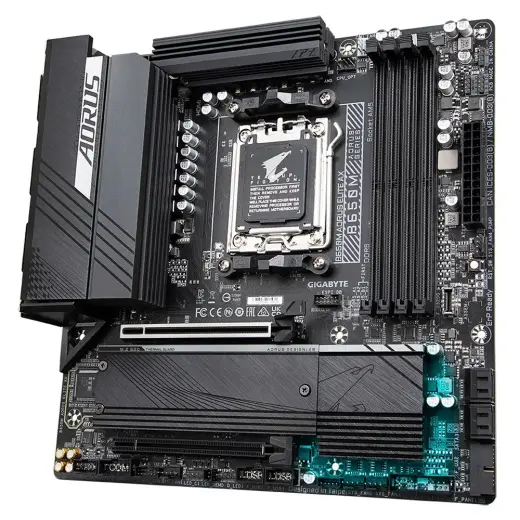 Motherboard B650M AORUS ELITE AX AM5 4DDR5 HDMI|DP mATX Фото num