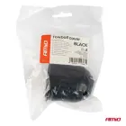 Sakabes lodes pārsegs, melns AMIO-04388 — Foto 4