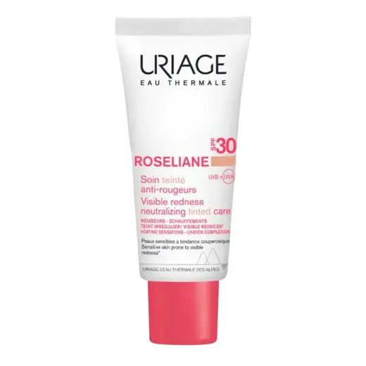 Uriage Roséliane Anti-redness Tinted Treatment SPF30 Medium Tint 40ml
