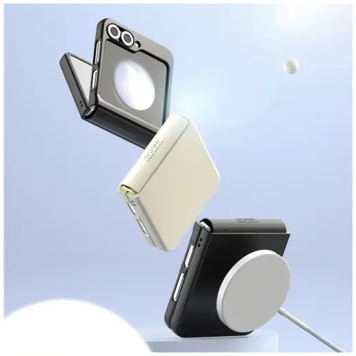 Case Araree Aero Flex M MagSafe for Samsung Galaxy Z Flip6 | Z Flip7 FE cream Foto 5