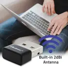 Qoltec Ultrafast Mini Wireless USB Wi-Fi Adapter | AC standard | 650Mbps Foto 3