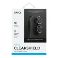 Uniq Optix Clear Camera Lens Protector iPhone 16 | 16 Plus with Applicator - Clear Black Foto 2