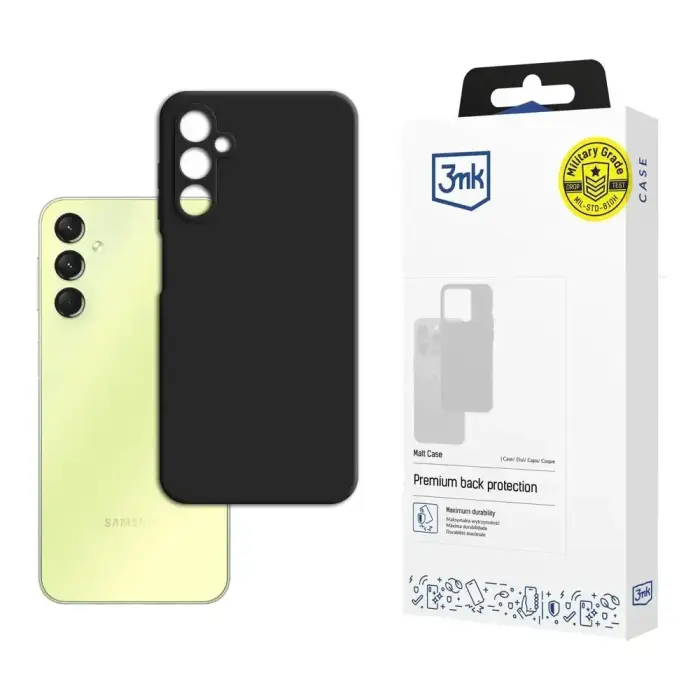 3MK Matt Case Sam A25 5G black