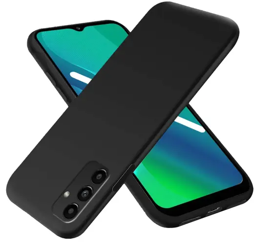 Fusion elegance fibre izturīgs silikona aizsargapvalks Samsung A236 Galaxy A23 5G melns Foto 3