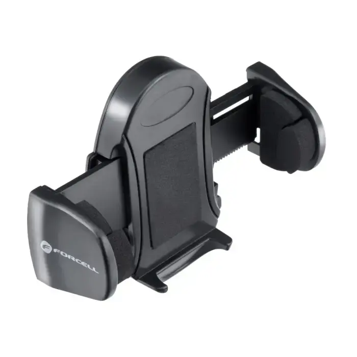 Car phone holder Forcell F-Grip Oval 17 cm windshield / dashboard / air vent black Photo