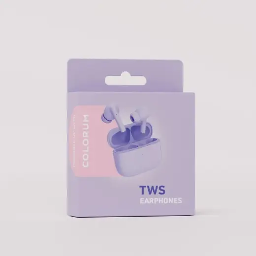 COLORUM TWS Bluetooth earphones CTWS-09 xLavenda Photo