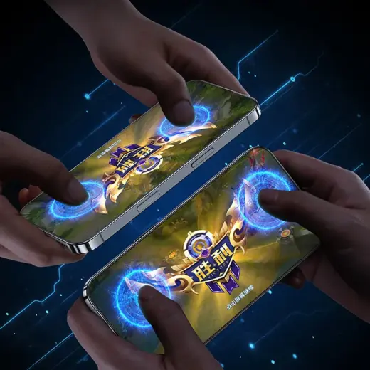 Benks Tempered glass Joy Touch Matte Glass (M070) for Iphone 17 Pro Max black Foto 8