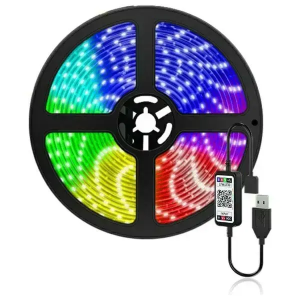 RGB LED strip with Bluetooth controller 5m XTRIKE ME HT-5050 B5 Фото num