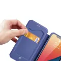 DUX DUCIS Skin X Bookcase type case for iPhone 13 Pro blue Photo
