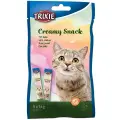 Gardumi kaķiem : Trixie Creamy Snack with chicken, 5×14g Foto 1